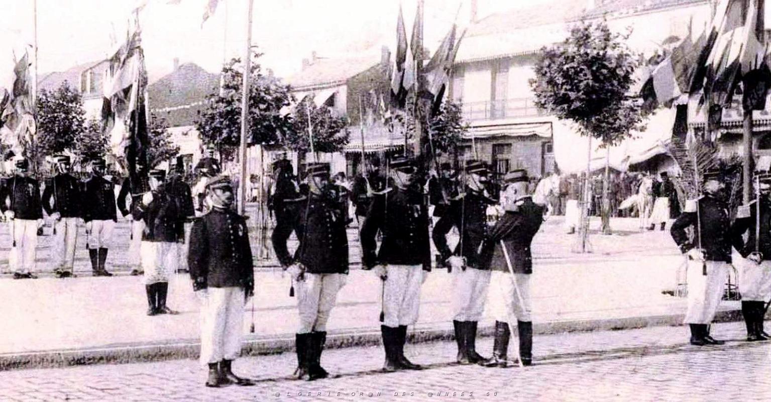 1559- Sidi-Bel-abbes - Legion - Remise de Decorations 2- 14 Juillet 1914.jpg